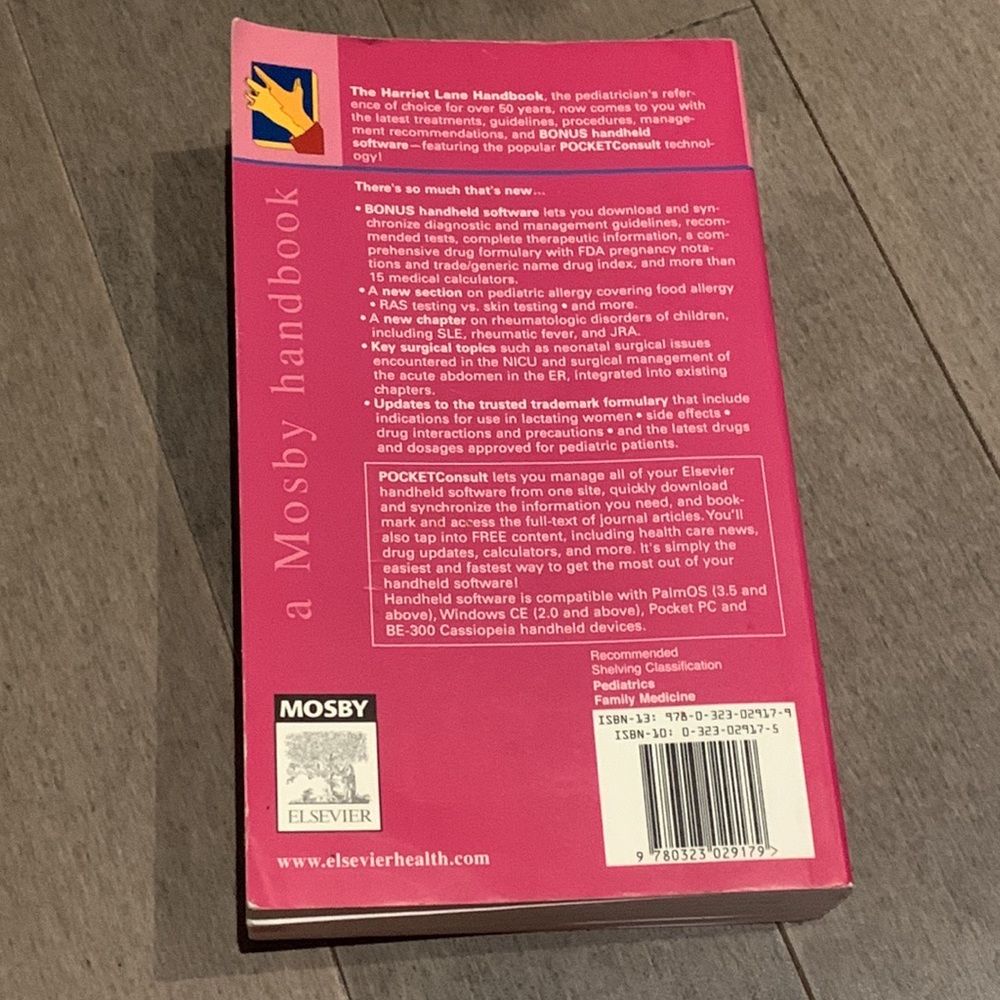 The Harriet Lane Handbook: A Manual for Pediatric House Officers, 17th Edition - Picture 2 of 5